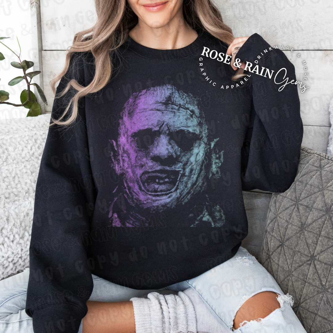 Leather Face sweatshirt
