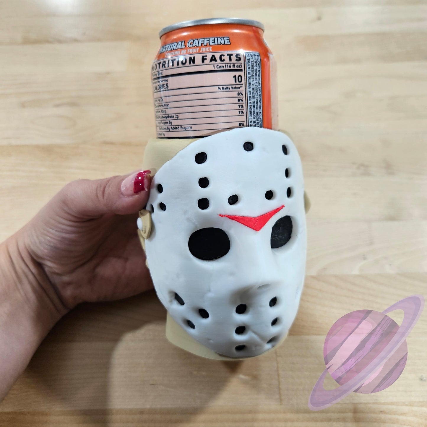 CRYSTAL LAKE- COLORED-3D PRINTED CAN HOLDER