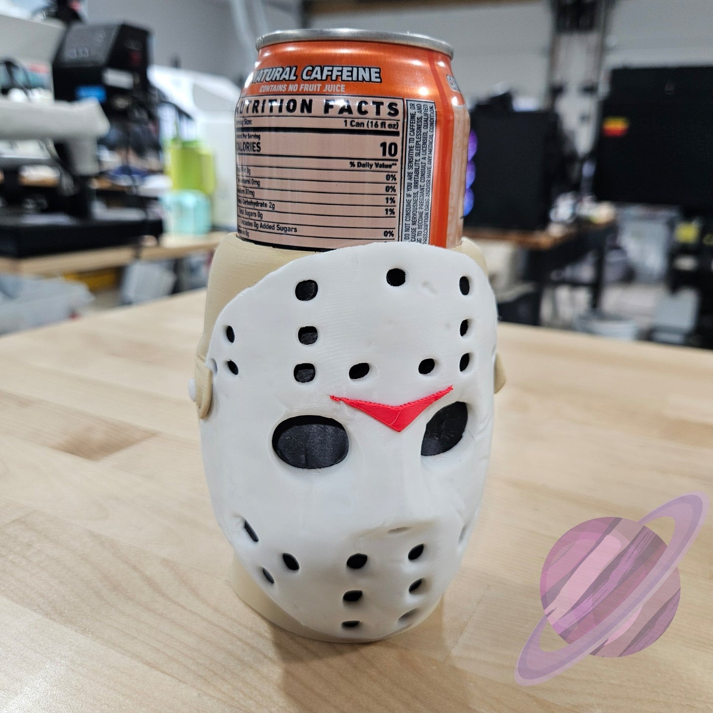 CRYSTAL LAKE- COLORED-3D PRINTED CAN HOLDER