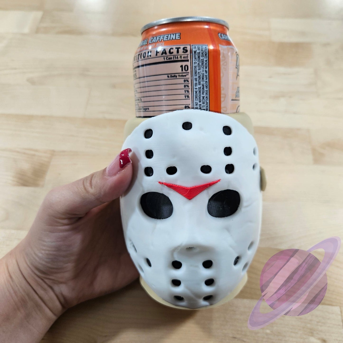 CRYSTAL LAKE- COLORED-3D PRINTED CAN HOLDER