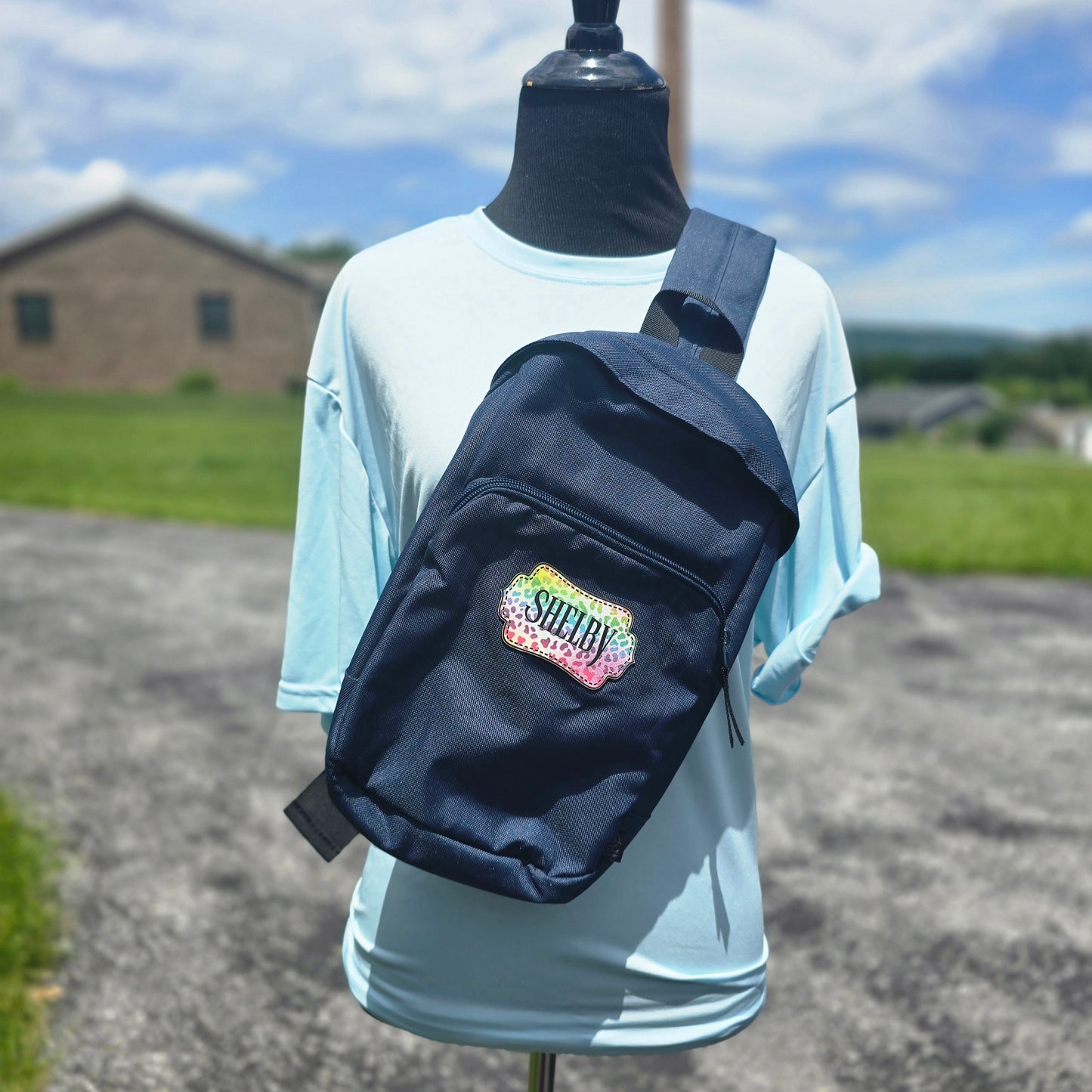 Custom Name Sling Bag