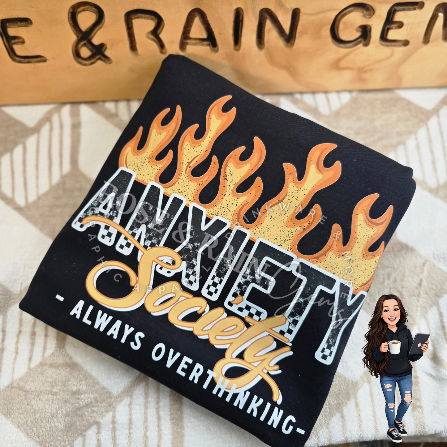 Anxiety Society sweatshirt