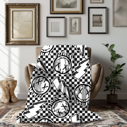 Checker Bolt Blanket