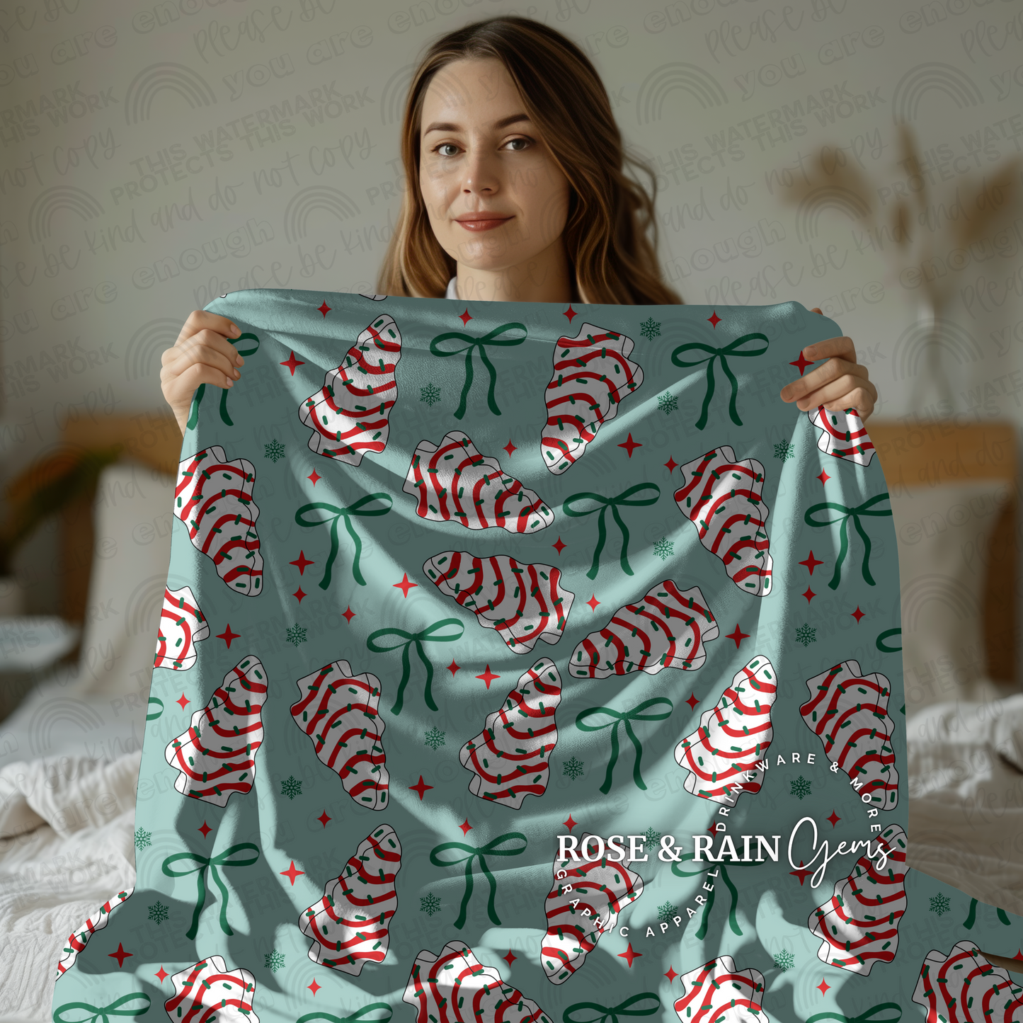 Christmas Tree Blanket