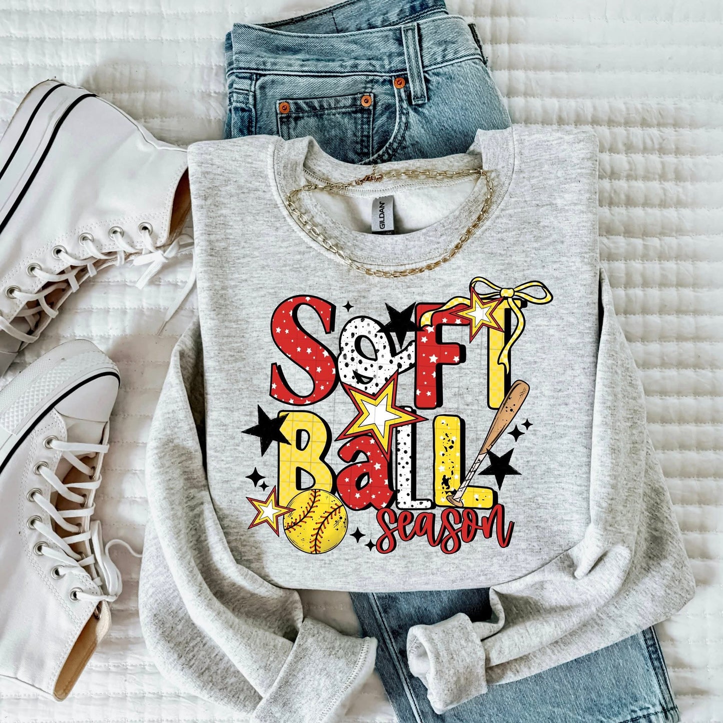 Softball Season Sweatshirt