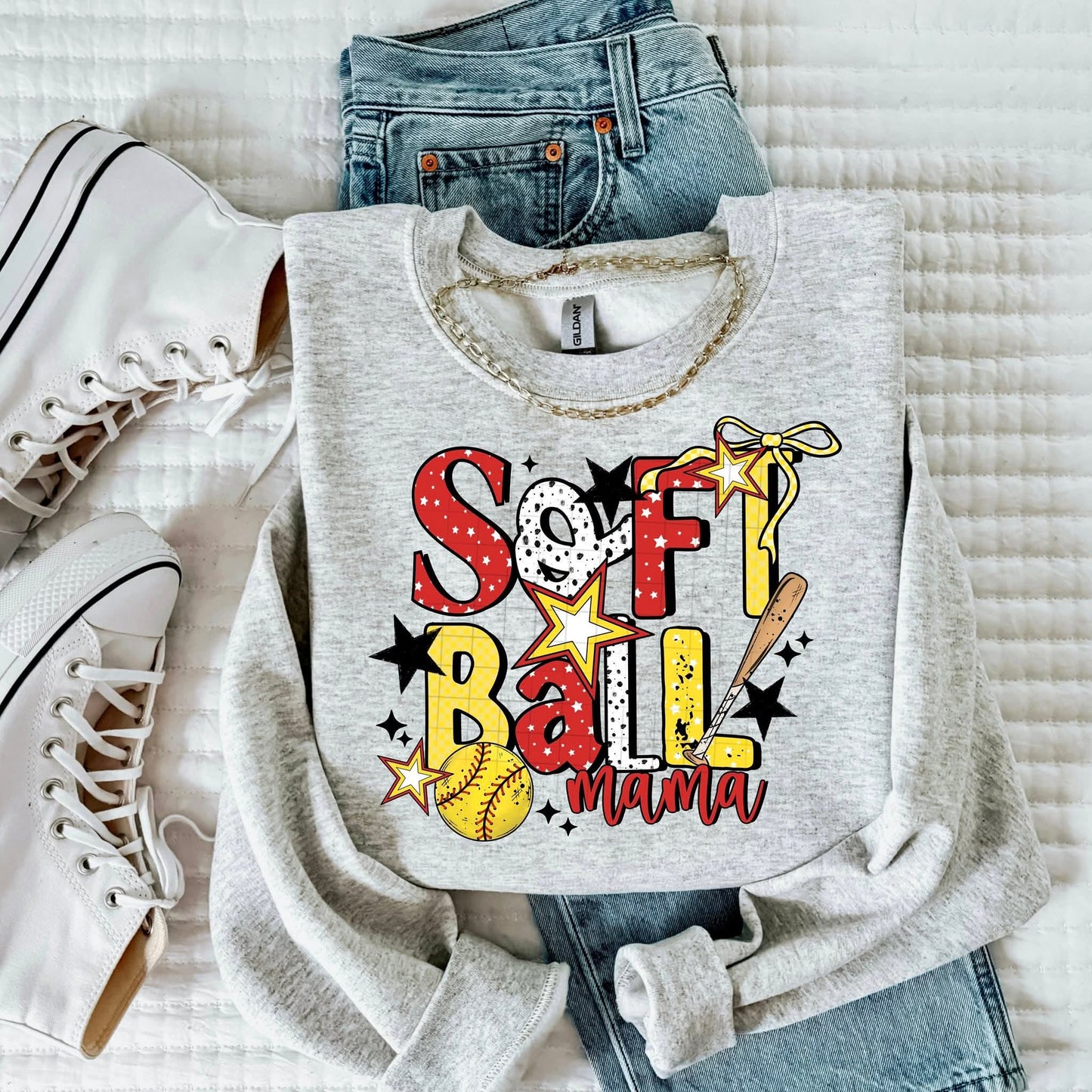 Softball Mama Sweatshirt