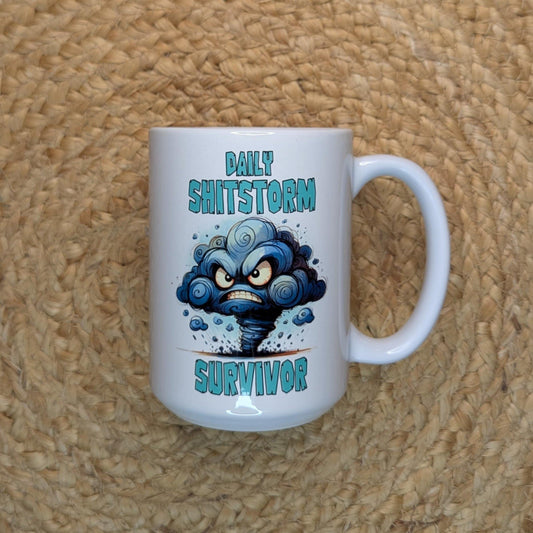 Shitstorm Survivor mug