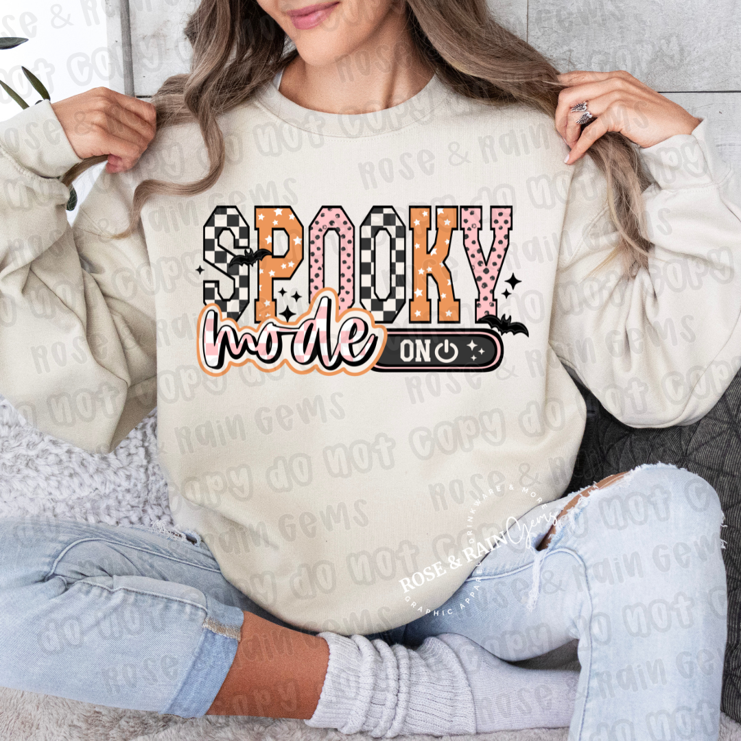 Spooky Mode On Sweatshirt