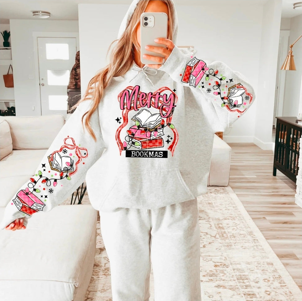 Merry Bookmas hoodie