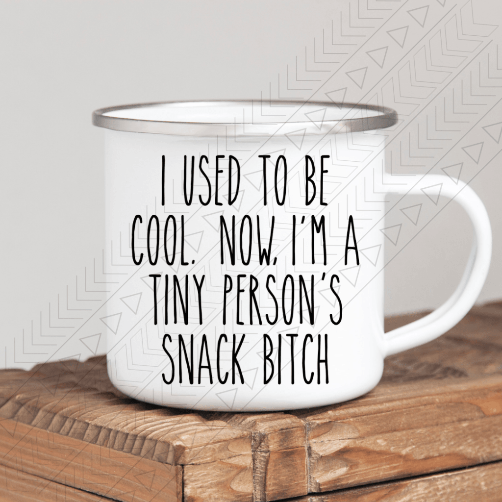 Snack Persons B Enamel Mug Mug