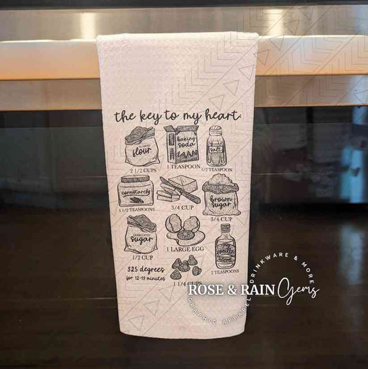 Key To My Heart Kitchen Towel