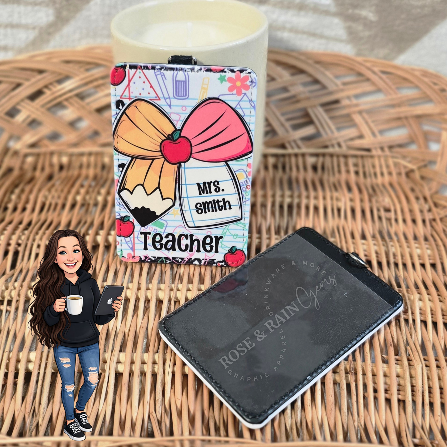 Teacher ID Badge Holder