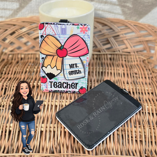 Teacher ID Badge Holder