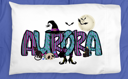 Witchy pillowcase