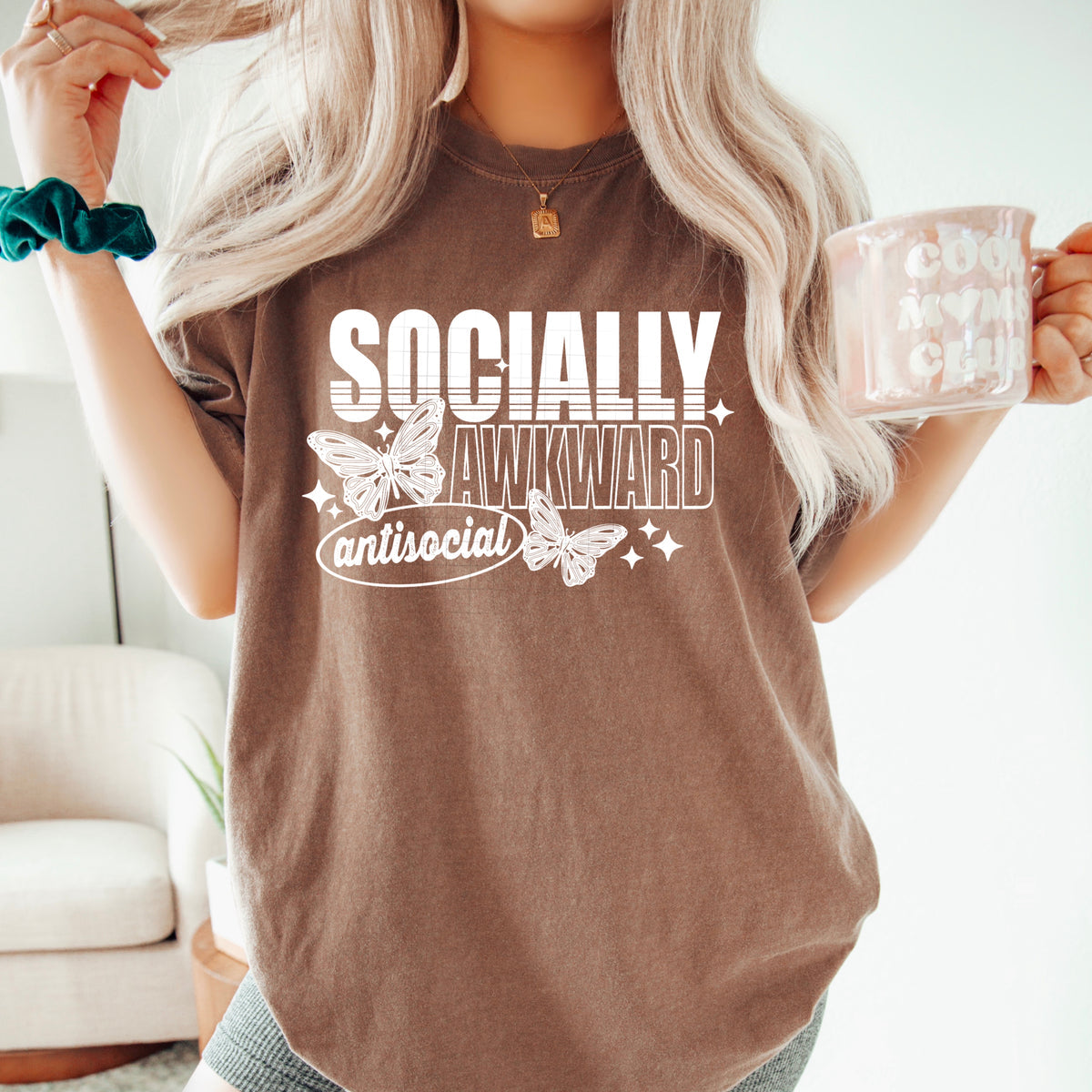 Socially awkward