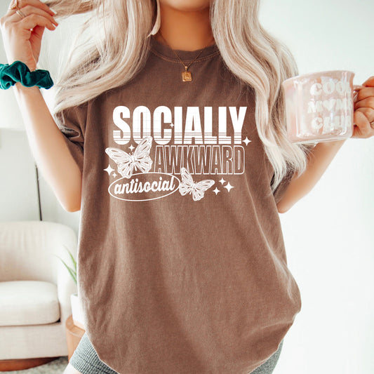 Socially awkward