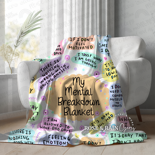 Mental Breakdown blanket