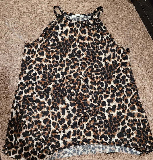 leopard tank top