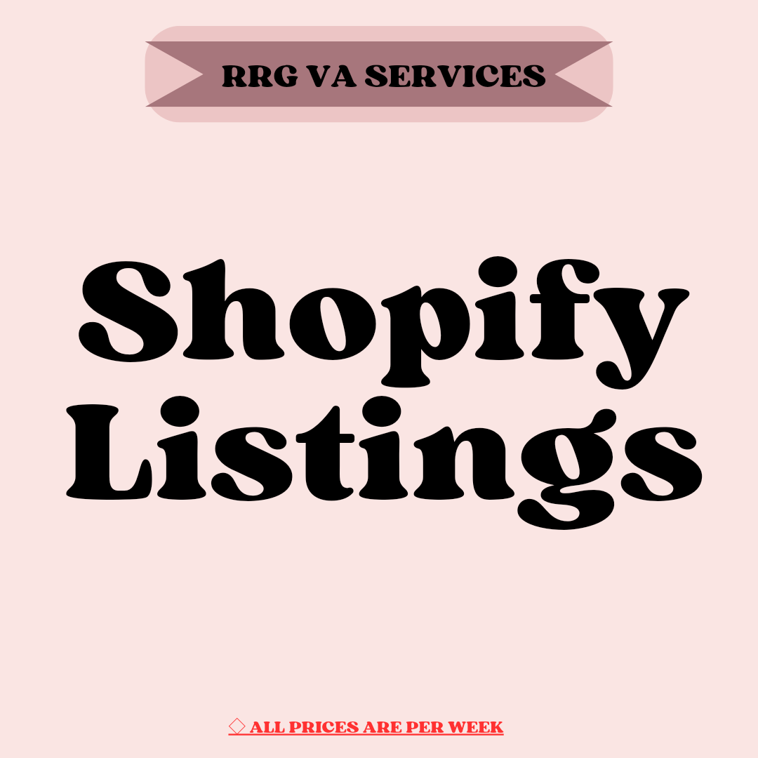 Shopify Listings