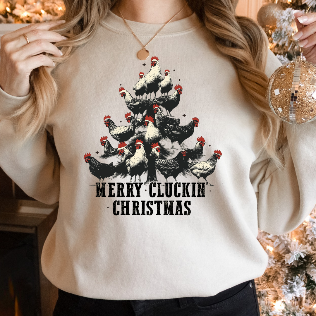 Merry Cluckin Christmas