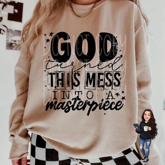 Mess Into A Masterpiece Sweatshirt