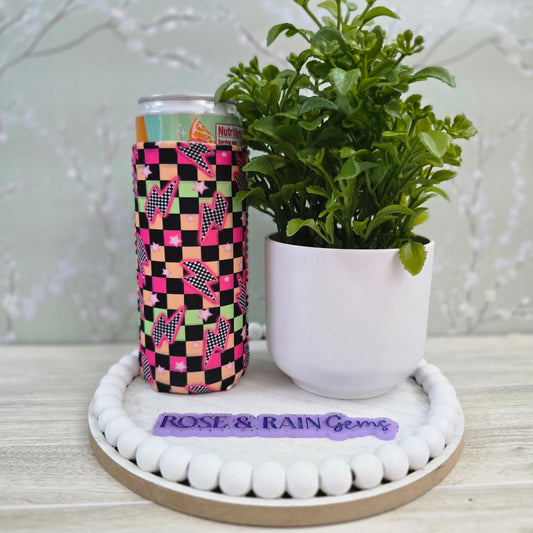 Neon Bolt 12oz Skinny Koozie