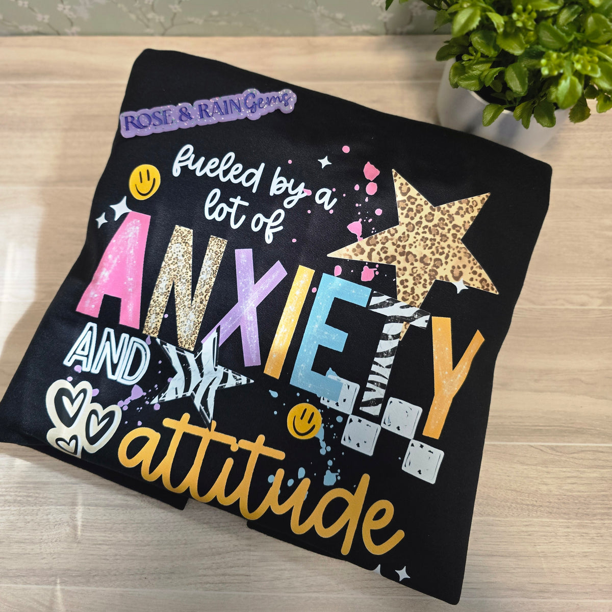 Fueled by a lot of anxiety and attitude