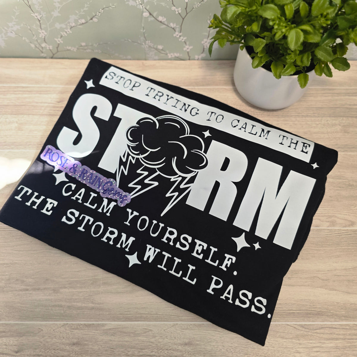 Stop Trying To Calm The Storm