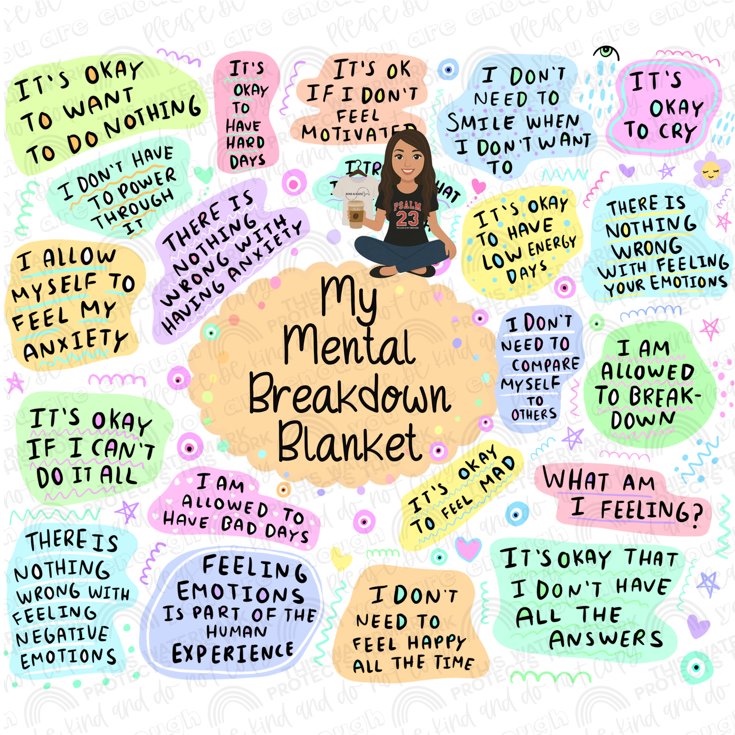 Mental Breakdown blanket