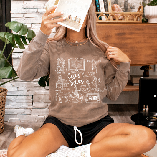 Jesus Saves Long Sleeve