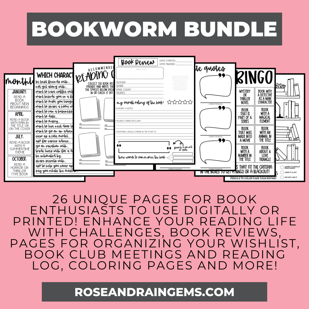 Book Worm Bundle (digital)