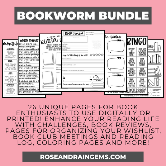 Book Worm Bundle (digital)