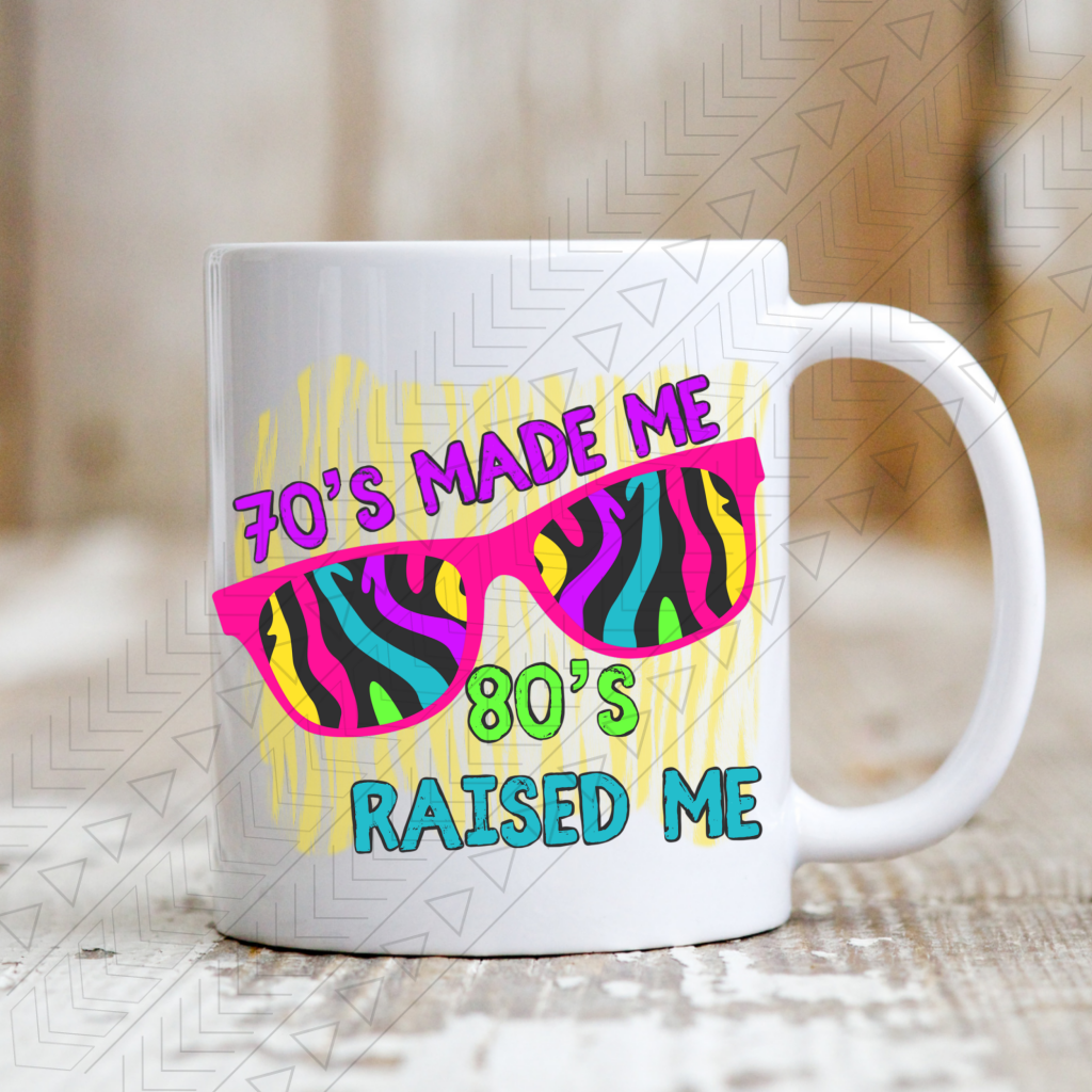 70S Made 80S Raised Mug