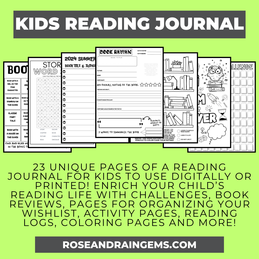 Kids Reading Journal (digital)