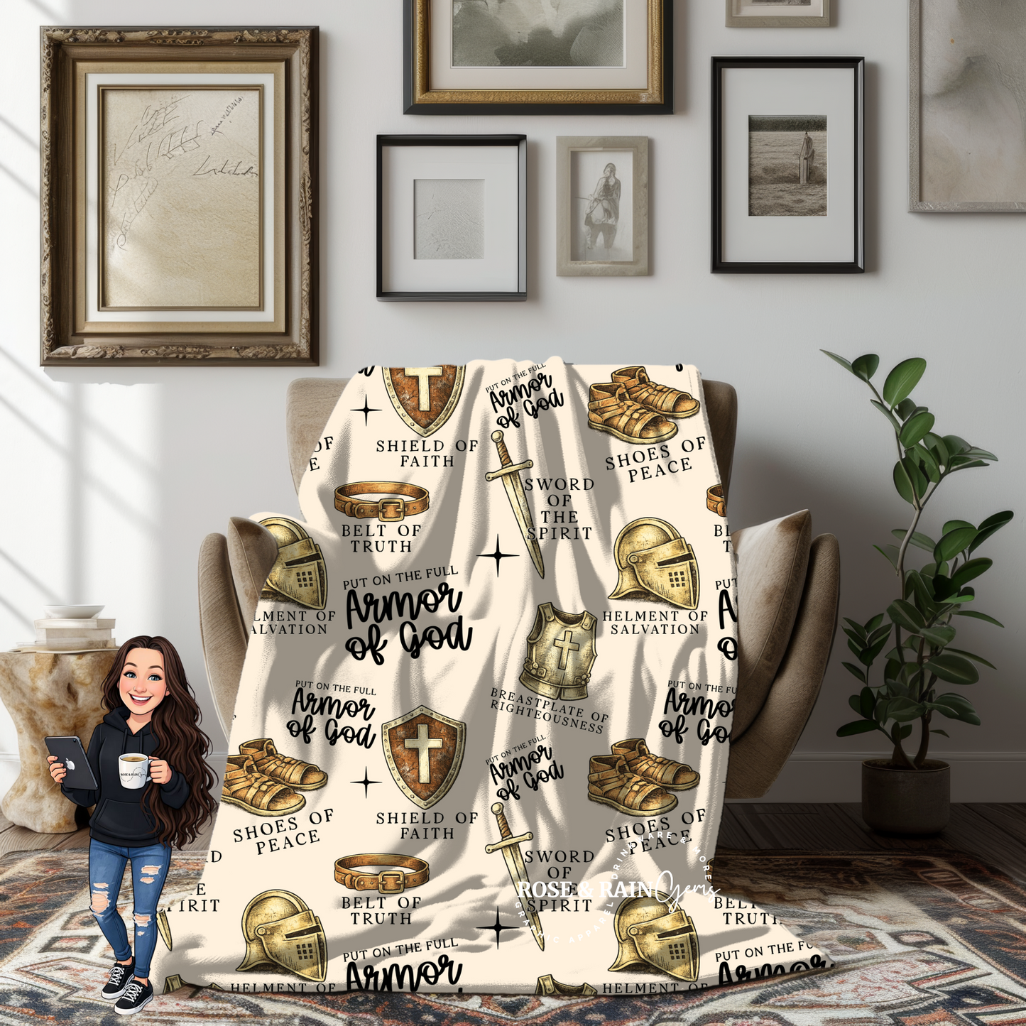 Armour Of God Blanket