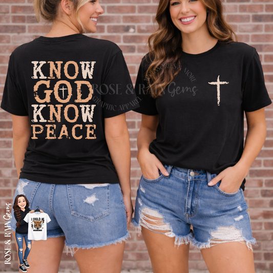 Know God Know Peace