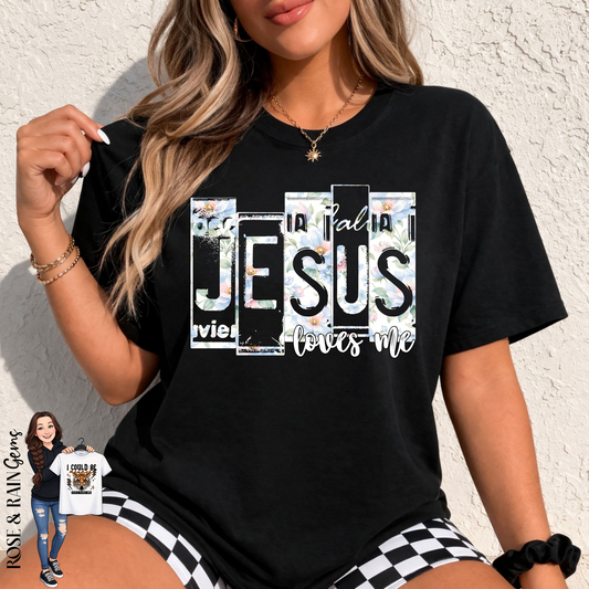 Jesus Loves Me License Plate *2 color ways*