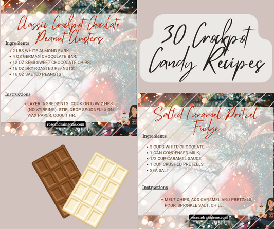 30 Crockpot Candy Recipes