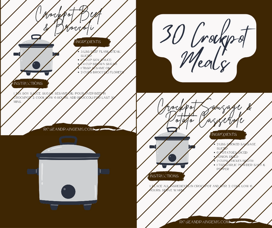 30 Crockpot Meal Recipes