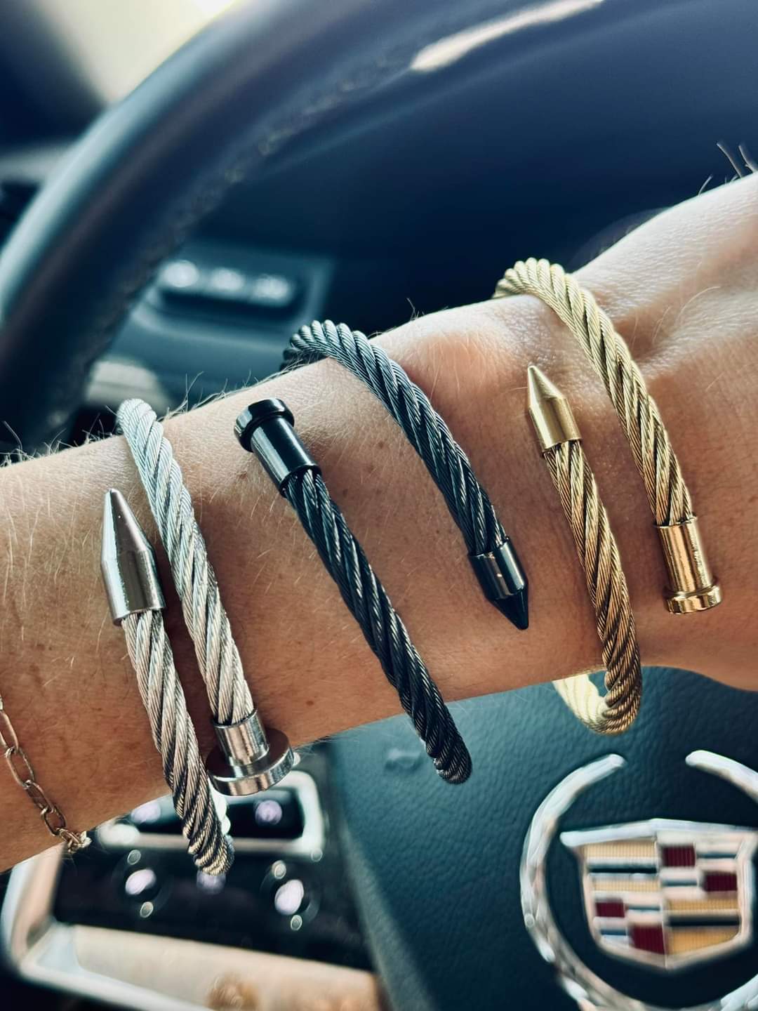 By His Wound Nail Bracelet