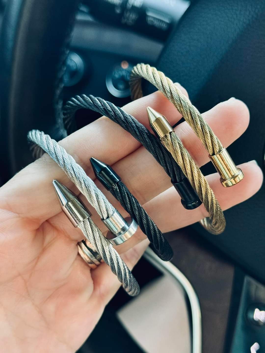 By His Wound Nail Bracelet