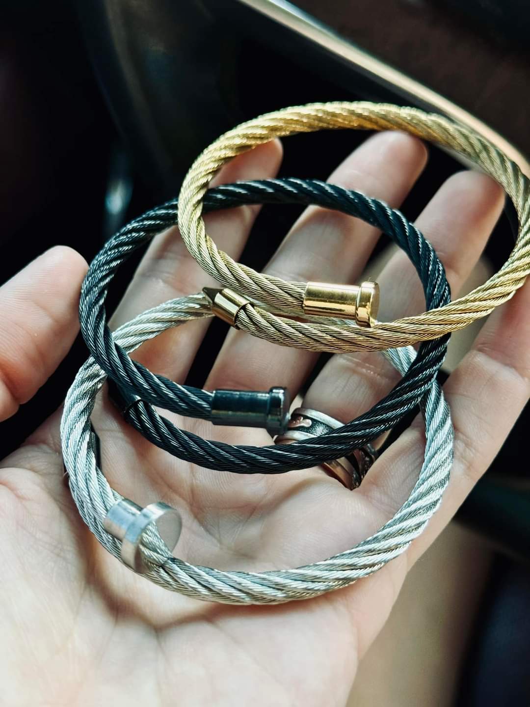 By His Wound Nail Bracelet