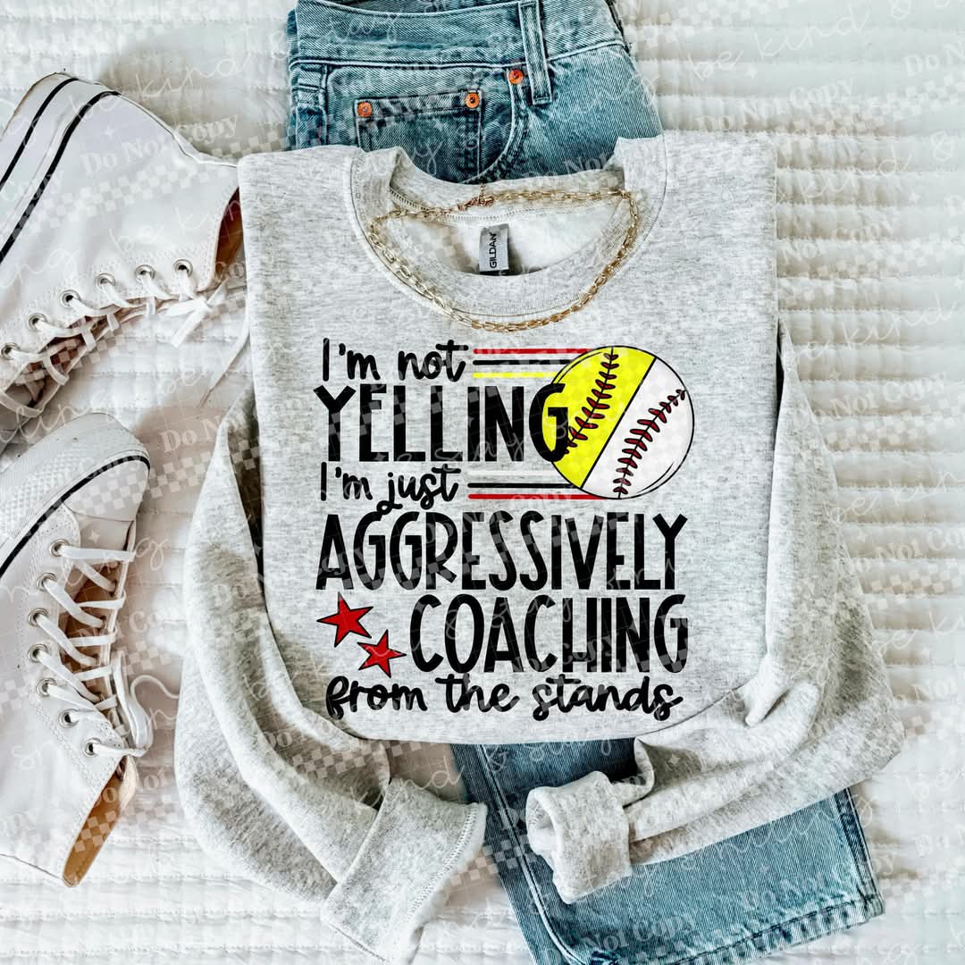I'm Not Yelling (sports collection)