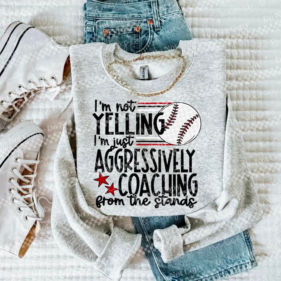 I'm Not Yelling (sports collection)
