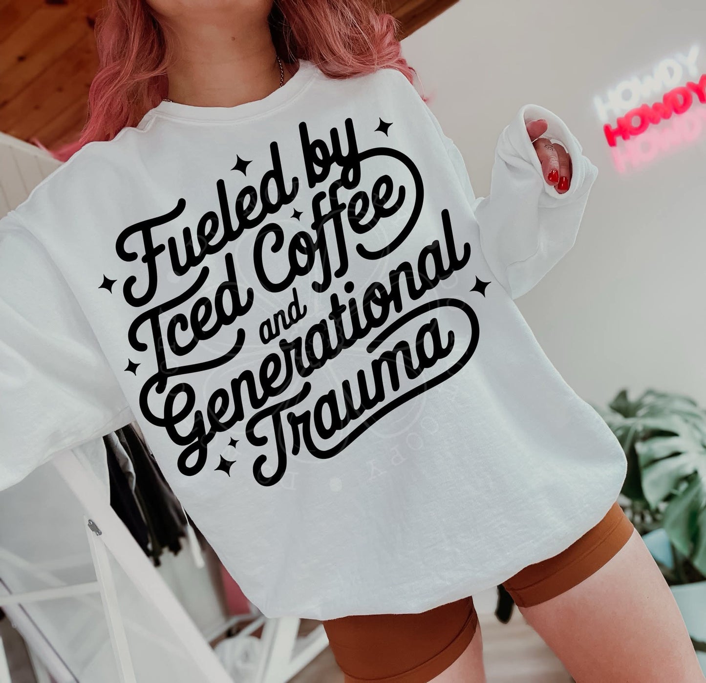 Don't fueled by iced coffee and generational trauma