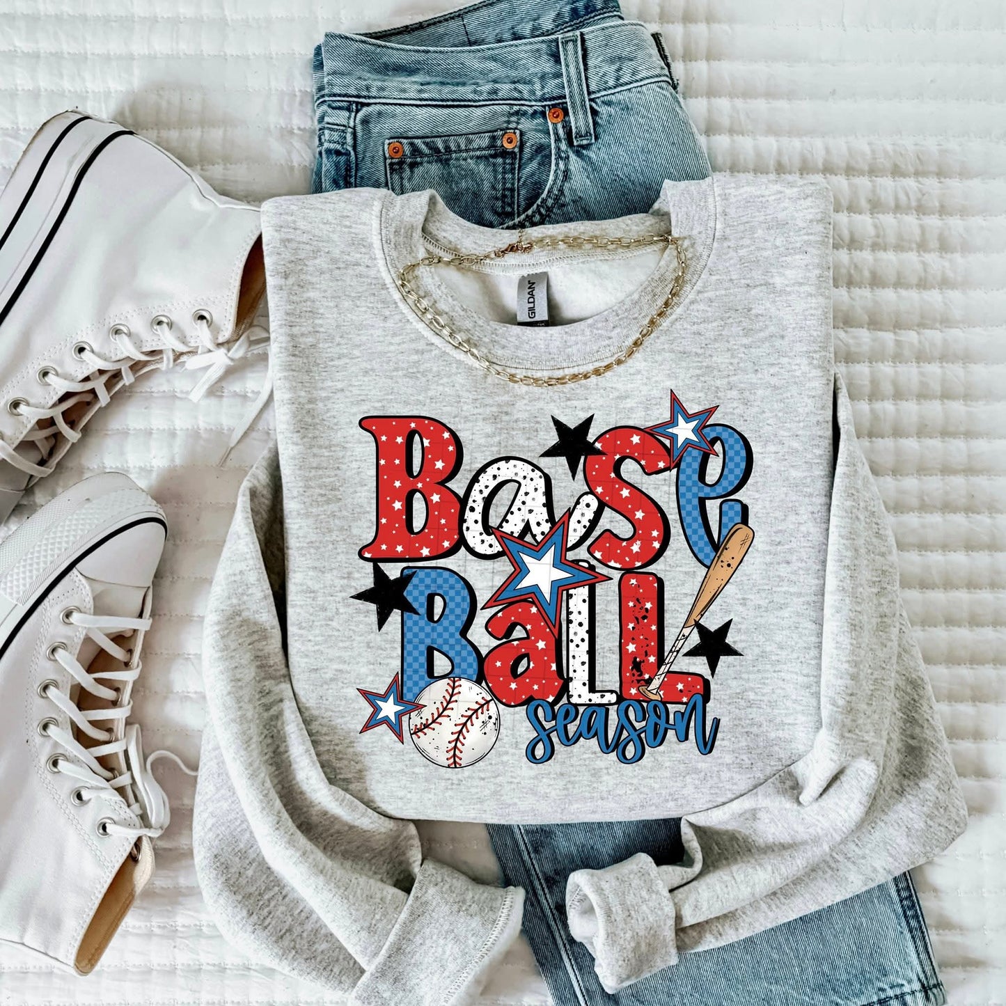 Baseball Season Sweatshirt