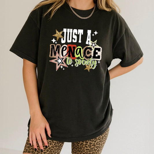 A menace to society tee