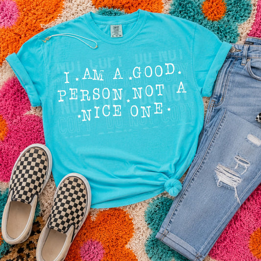Good not nice