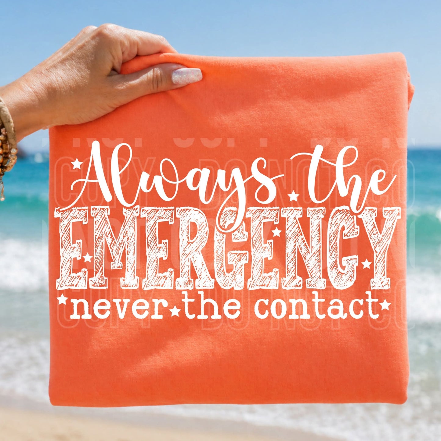 Always the emergency
