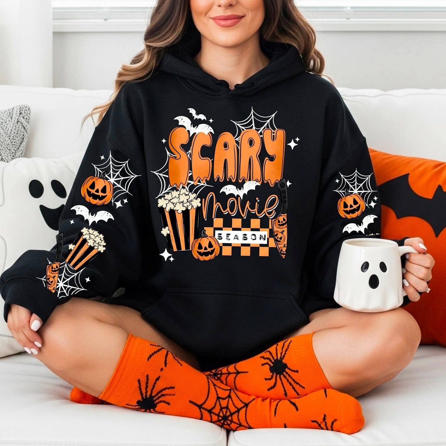 Scary Movie Season with both sleeves